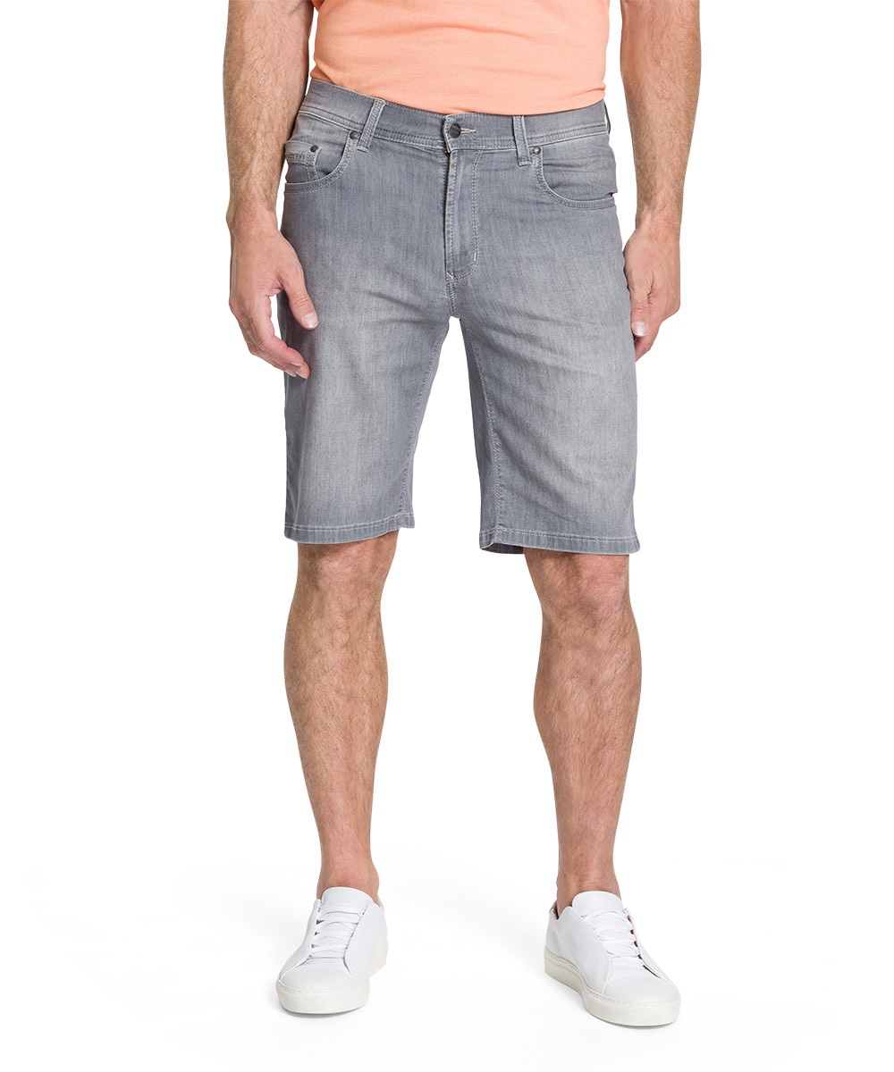 Pioneer Jeans Shorts Finn Regular Fit grey stonewash von Pioneer Jeans
