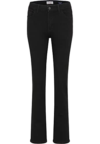 Pioneer Women Damen Kate Jeans, Black/Black Rinse (11), 48W / 30L von Pioneer