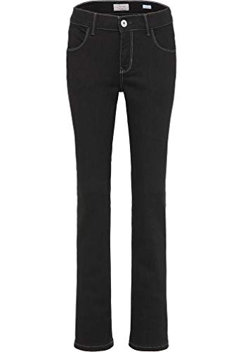 Pioneer - Damen 5-Pocket Jeans in schwarz, Regular Fit, Sally (5012-3290), Größe:W38/L34, Farbe:Schwarz (11) von Pioneer Jeans