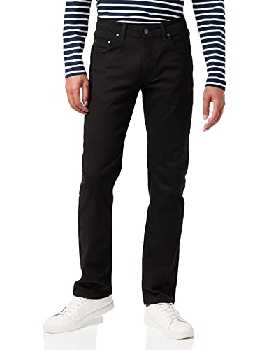 Pioneer Authentic Jeans Herren Freizeithose Rando | Männer Stoffhose | Regular Fit | Raw/Unwashed Washed | Black Black raw 6744 9800 | 46W - 30L von Pioneer