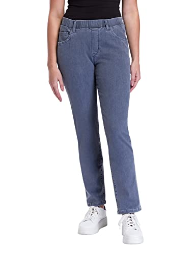 Pioneer Damen Bonny Hose, Light Blue Stonewash (6841), W42 / L30 von Pioneer