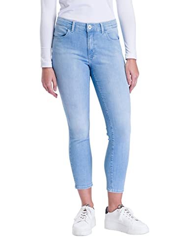 Pioneer Damen Kate 7/8 Hose, Light Blue Buffies (6853), 36 von Pioneer