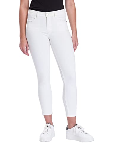 Pioneer Damen Kate 7/8 Hose, Off White-Stone Washed (1801), 36 von Pioneer