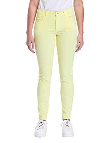 Pioneer Damen Katy Hose, Visible Yellow (2102), W34 / L30 von Pioneer