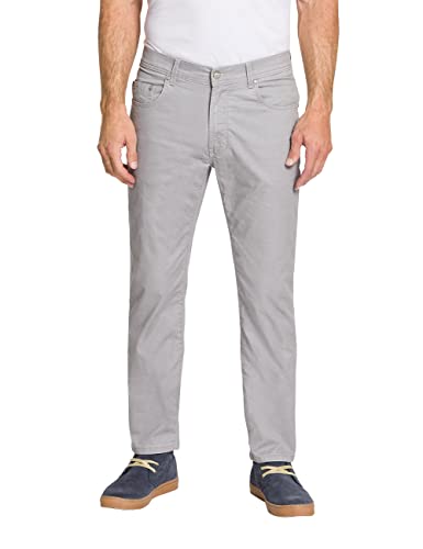 Pioneer Herren 5 Pocket Flachgewebe Stretch Hose, Mirage Gray, 34W / 36L von Pioneer