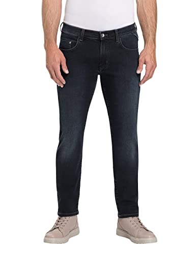 Pioneer Herren ERIC Jeans, Blue/Black Used, 33W / 30L von Pioneer