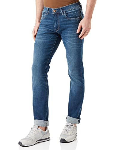 Pioneer Herren ERIC Jeans, Dark Blue Used Buffies 6814, 33W / 30L von Pioneer