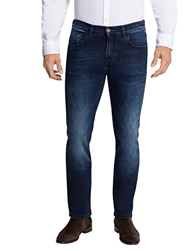 Pioneer Herren ERIC Jeans, Dark Blue Used Buffies 6815, 32W / 34L von Pioneer