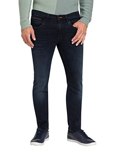 Pioneer Herren Elon Jeans, Blue/Black Fashion, 42W / 30L von Pioneer