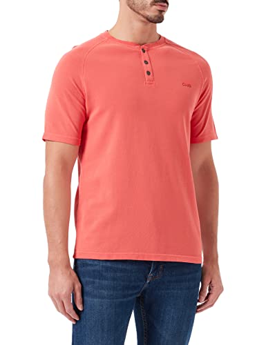 Pioneer Herren Henley T-Shirt, Cayenne Washed, M von Pioneer