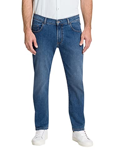 Pioneer Herren Hose 5 Pocket Denim Jeans, Blue Used, 40W / 30L von Pioneer