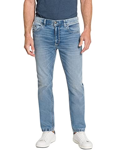 Pioneer Herren Hose 5 Pocket Stretch Denim Jeans, Light Blue Fashion, 32W / 30L von Pioneer