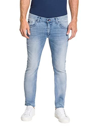 Pioneer Herren Hose 5 Pocket Stretch Denim Jeans, Ocean Blue Fashion, 33W / 34L von Pioneer