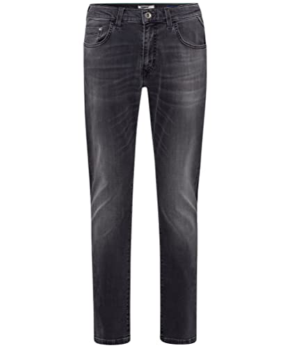 Pioneer - Herren Jeans Eric, Megaflex (PO 16161.6744), Farbe:Black Black Used Buffies (9806), Größe:W34, Länge:L36 von Pioneer