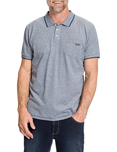 Pioneer Herren Polo Polohemd, Sargasso Sea Melange, XL von Pioneer