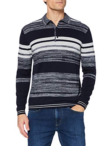 Pioneer Herren Polokragen Polo-Pullover, moodindigo, S von Pioneer