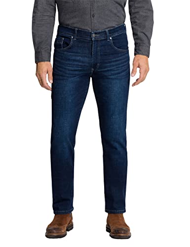 Pioneer Herren Rando Jeans, Dark Blue Used Buffies 6815, 32W / 30L von Pioneer