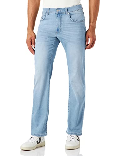 Pioneer Herren Rando Jeans, Light Blue Used Buffies 6846, 30W / 30L von Pioneer