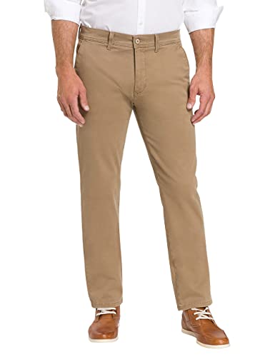 PIONEER AUTHENTIC JEANS Flexible Chino Hose Robert Camel 32 von Pioneer