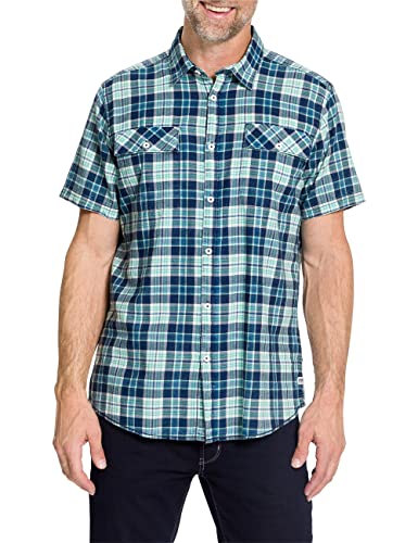 Pioneer Herren Shirt Kent Hemd, Lagoon Karo, 3XL von Pioneer