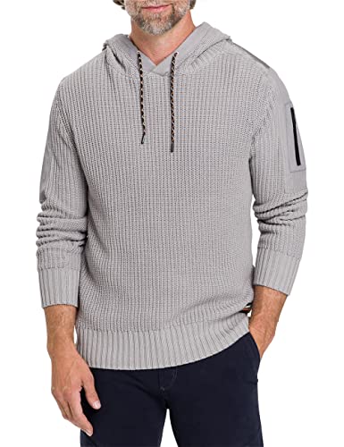 Pioneer Herren Strick Pullover Diverse Kapuzenpullover, Alloy, XXL von Pioneer