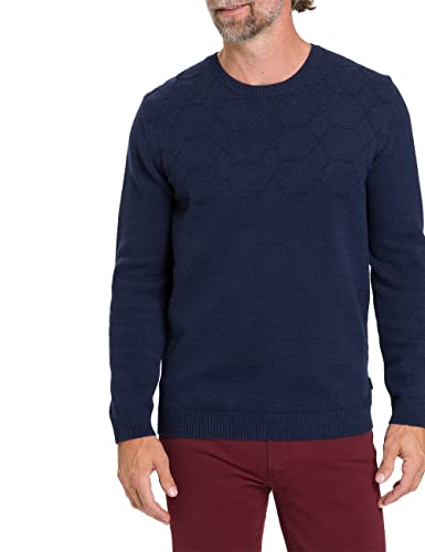 Pioneer Herren Strick RH Pullover, Black Iris Melange, S von Pioneer