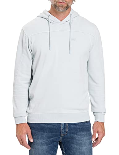 Pioneer Herren Sweat Hoddy Kapuzenpullover, Ballad Blue Washed, S von Pioneer