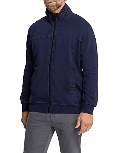 Pioneer Herren Sweat Jacket Sweatshirt, Navy Washed 6862, S von Pioneer