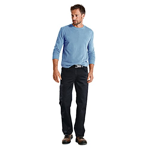 Herren-Stretchjeans Peter, black garment washed, Gr. 102 von Pionier Jeans & Casuals