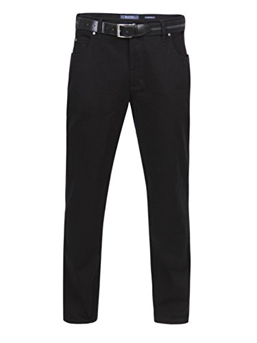 PIONIER Hose "PETER" - 5-Pocket - Comfort Fit black,Größe 70 von Pionier Jeans & Casuals