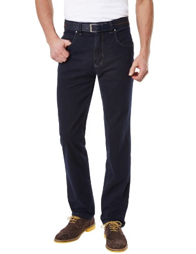 PIONIER Hose"PETER" - 5-Pocket - Comfort Fit blue - stone washed,Größe 68 von Pionier Jeans & Casuals