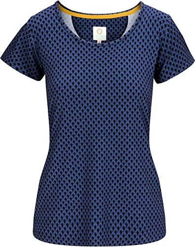 PIP Studio Tilly Short Sleeve Top Suki Cobalt Farbe Blue Gr??? e M von PiP Studio