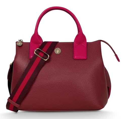 Pip Studio Fia Shoulder Bag Medium Farbe Red Größe 26.5x14x22cm von Pip Studio