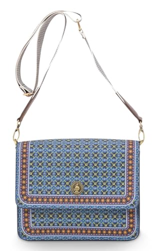 Pip Studio [W0725] Cross Body Flap Small Clover Blue 19x6x16cm von Pip Studio