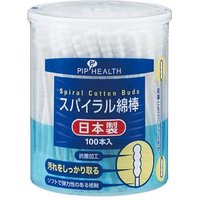 Spiral Cotton Buds 100 pcs von Pip