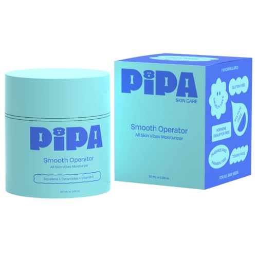 Pipa Smooth Operator Feuchtigkeitsspendend für die Hautpflege, 1,7 oz, Ceramide, saubere Gesichtsspender, ungiftig, Multivitamin, Hautpflege für Kinder und Tweens Pipa Smooth Operator Feuchtigkeitsspendend für die Hautpflege, 1,7 oz, Ceramide, saubere Gesichtsspender, ungiftig, Multivitamin, Hautpflege für Kinder und Tweens von Pipa