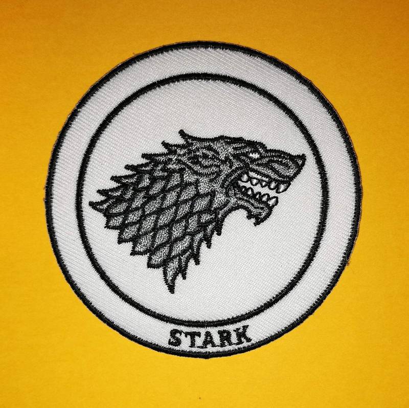 Wolf Besticktes Tuch Zum Aufbügeln von PiparsStore