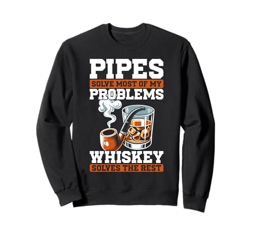 Pfeifenrauchen Enthusiast Roll Lover Pfeife Smoking Men Sweatshirt Pfeifenrauchen Enthusiast Roll Lover Pfeife Smoking Men Sweatshirt von Pipe Smoking Designs For Pipe Smoker & Pipe Lover