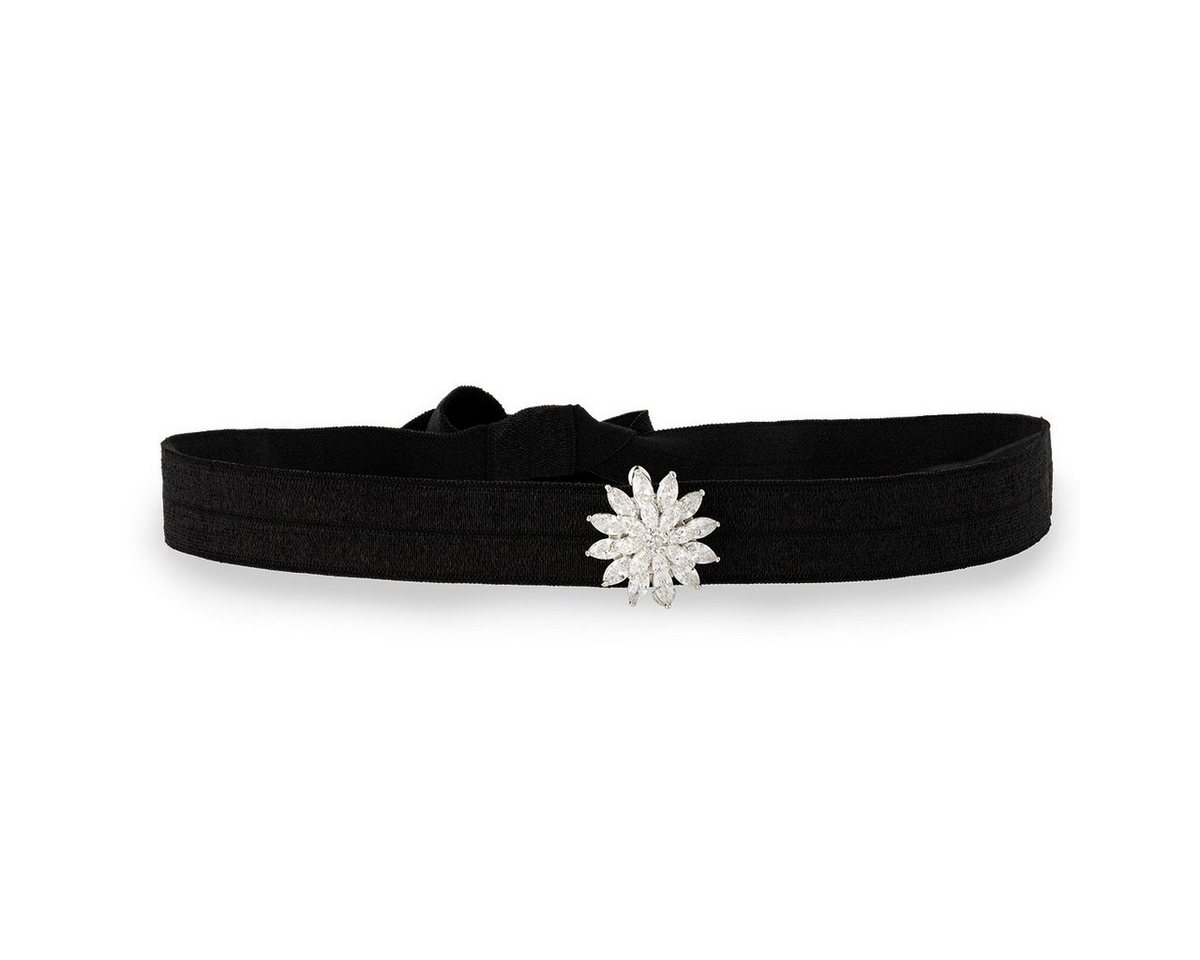 Pippa & Jean Choker silber, mit Zirkonia von Pippa & Jean