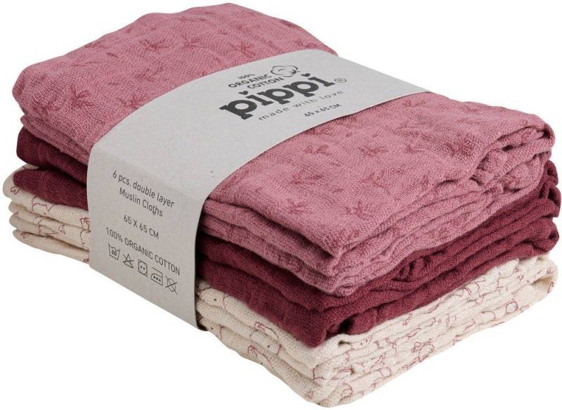 Pippi Babywear Windeln Organic cloth Muslin (6-pack) von Pippi Babywear