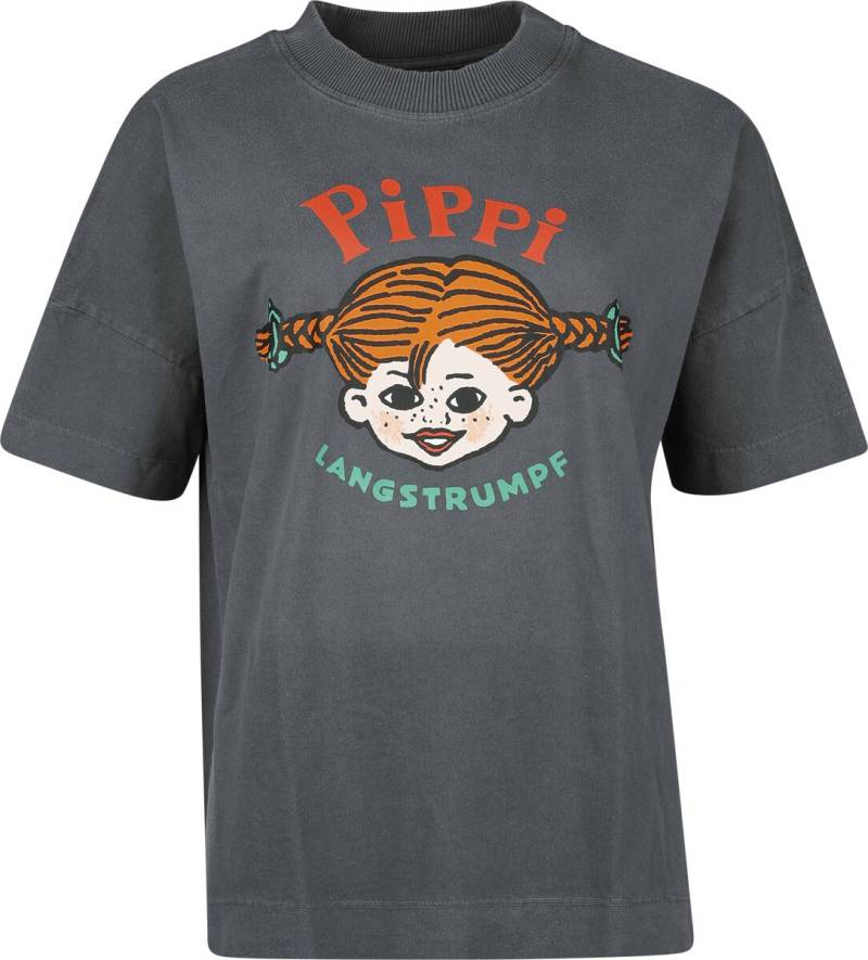 Pippi Langstrumpf T-Shirt - L bis XXL - für Damen - Größe XXL - multicolor  - EMP exklusives Merchandise! von Pippi Langstrumpf