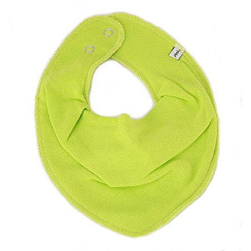 Pippi 1402 Scarf bib -dribble tight -solid 965 Light green von Pippi
