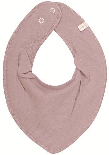 Pippi Babywear Halstuch Lätzchen Dreieckstuch Biobaumwolle uni (Mauve) von Pippi