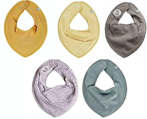 Pippi Halstuch 5er Pack Baby Halstücher SPARPACK Dreieckstücher (*Bubbles Mix) von Pippi made with love