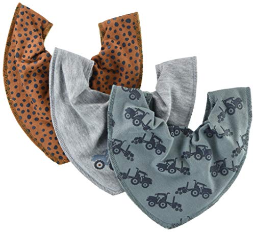 Pippi Unisex Baby Bandana Bib Boy Dreieckst cher, Lead, Einheitsgröße EU von Pippi