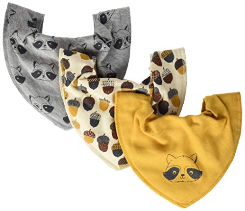 PIPPI Unisex Baby Bandana bib Uni Dreieckstücher, Mehrfarbig, One Size, 3er Pack von Pippi