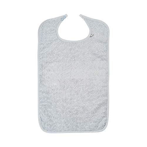 Pippi Unisex Baby Organic Terry Bib - Large L tzchen, Harbor Mist, Einheitsgröße EU von Pippi