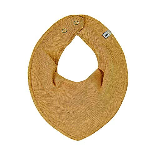 pippi Halstuch Lätzchen Dreieckstuch Biobaumwolle UNI in verschiedenen Farbvarianten (senfgelb) von Pippi
