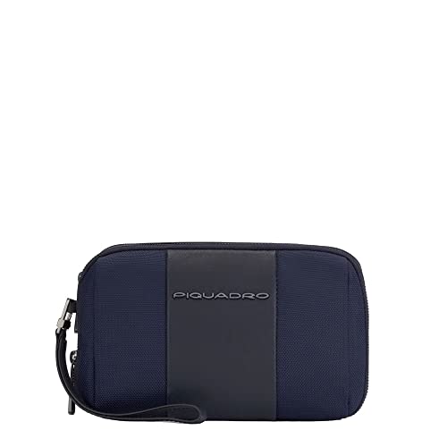 Borsa PIQUADRO BLUE SQUARE Unisex Pochette Pelle Blu - AC5940B2R-BLU2 von Piquadro