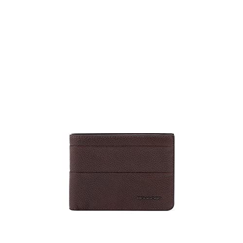 PIQUADRO, Men's Wallet with flip up ID Window, Coin Pocket, Credit Card Slots and RFID Anti-Fraud Protection, Dunkelbraun Head, Dunkelbraun, Taglia Unica, 0 STK PIQUADRO, Men's Wallet with flip up ID Window, Coin Pocket, Credit Card Slots and RFID Anti-Fraud Protection, Dunkelbraun Head, Dunkelbraun, Taglia Unica, 0 STK von Piquadro